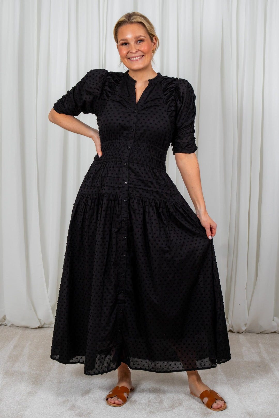 Fabienne Dress Day Black | Kjoler | Smuk - Dameklær på nett