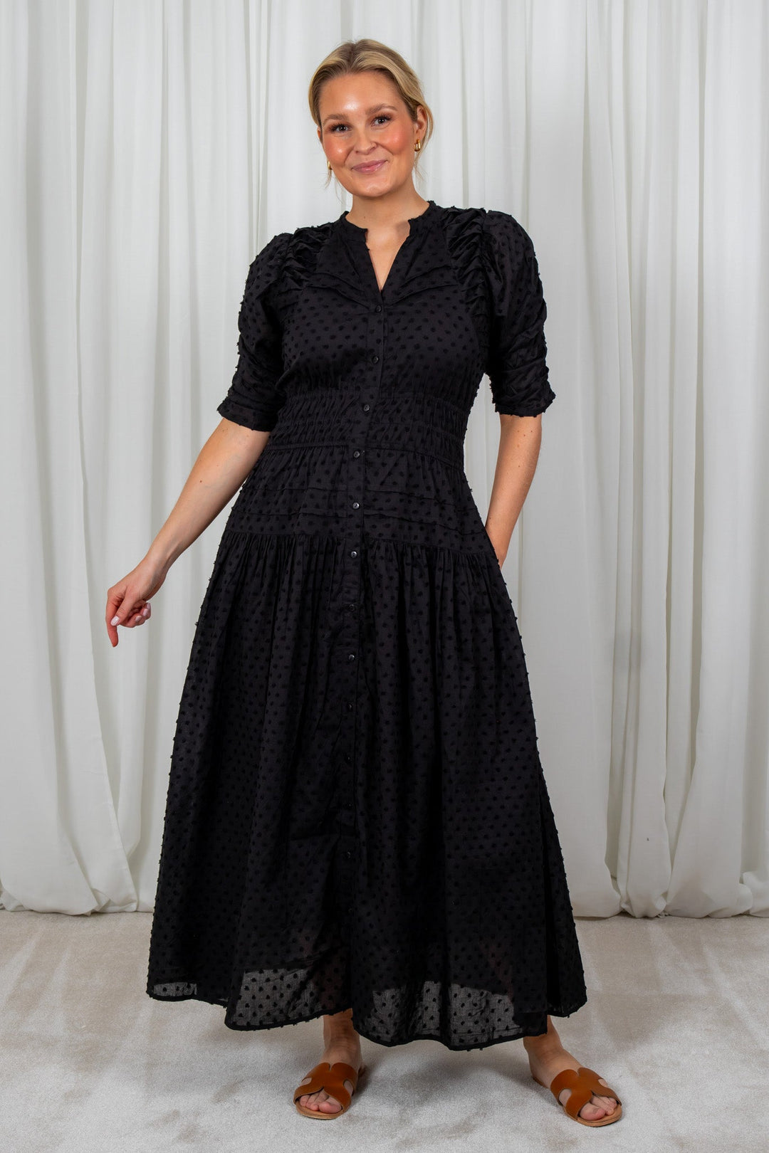 Fabienne Dress Day Black | Kjoler | Smuk - Dameklær på nett