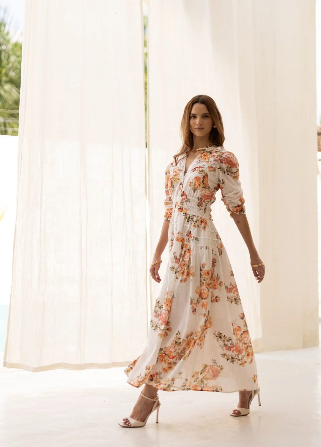Fabienne Dress Golden Hour | Kjoler | Smuk