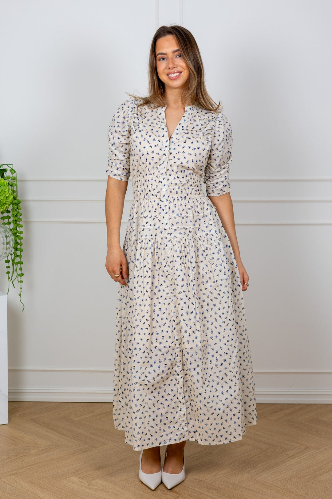 Fabienne Dress Petite Florals | Kjoler | Smuk