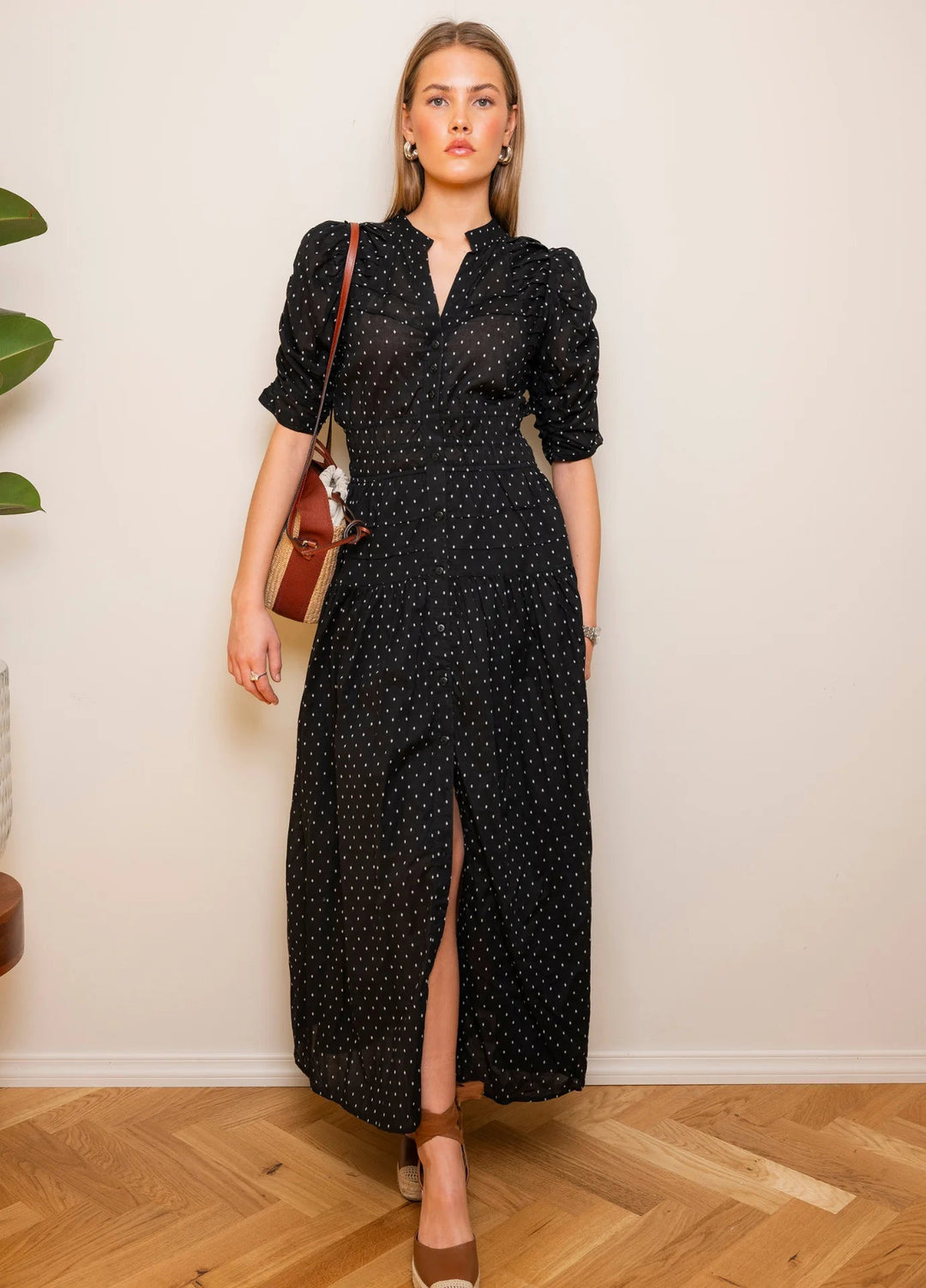 Fabienne Dress Polka Dot | Kjoler | Smuk - Dameklær på nett