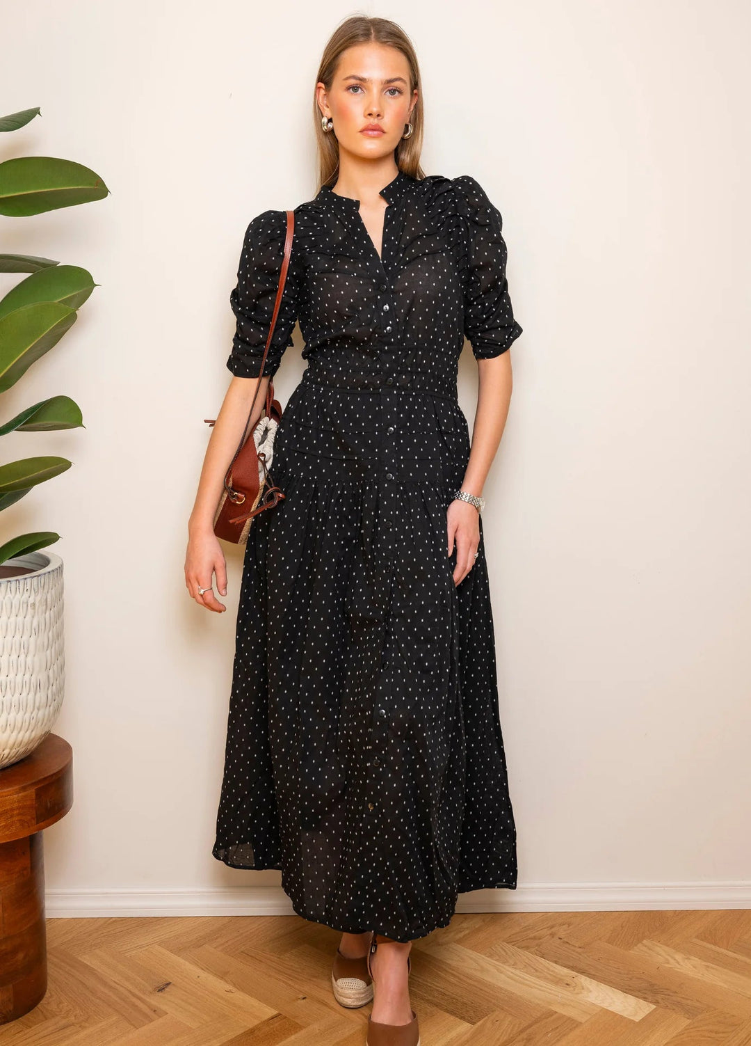 Fabienne Dress Polka Dot | Kjoler | Smuk - Dameklær på nett