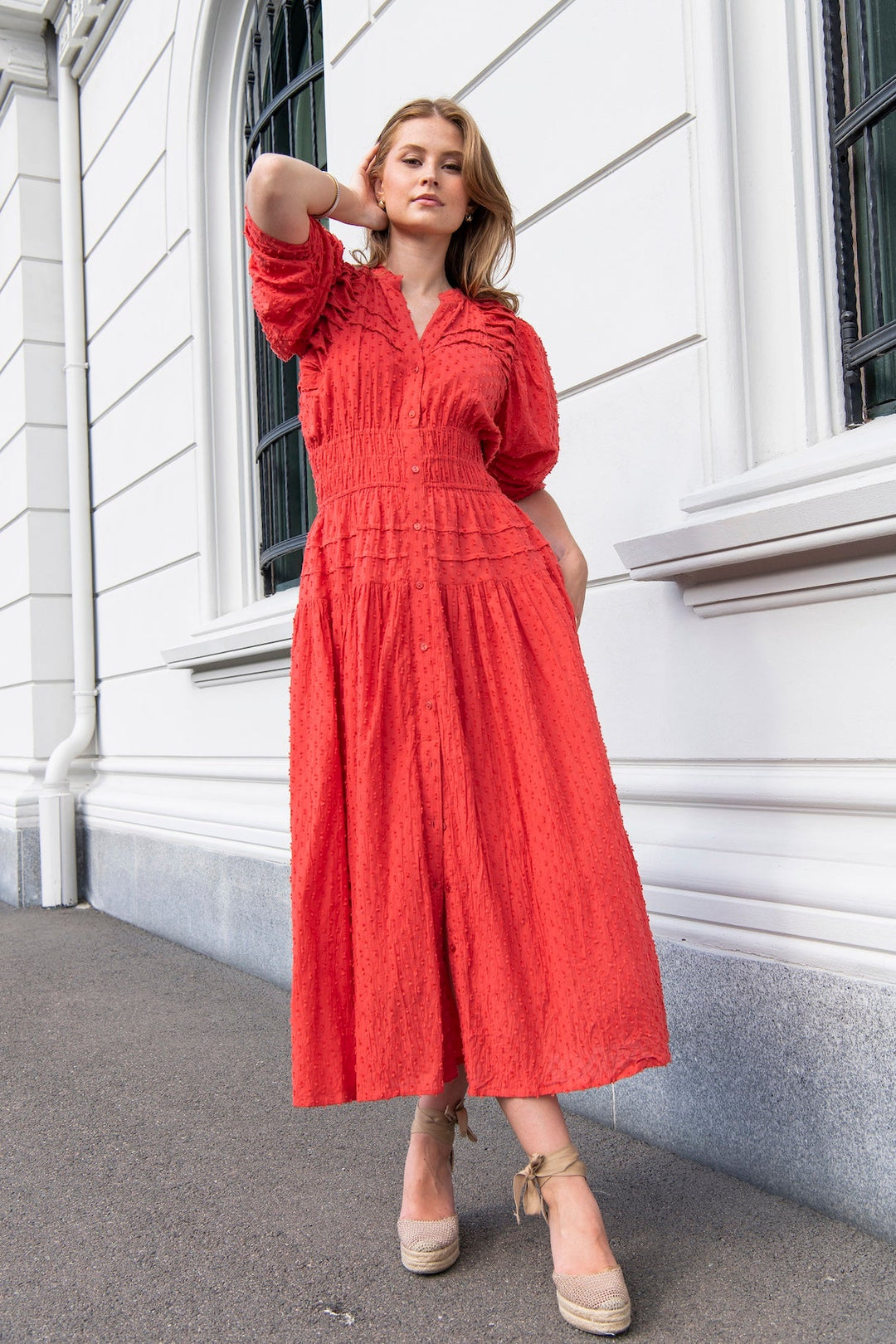 Fabienne Dress Rouge | Kjoler | Smuk - Dameklær på nett