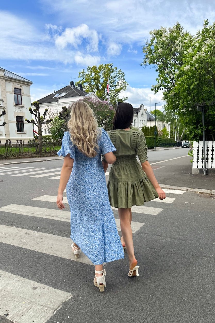 Fabienne Mini Dress Soft Sage | Kjoler | Smuk - Dameklær på nett