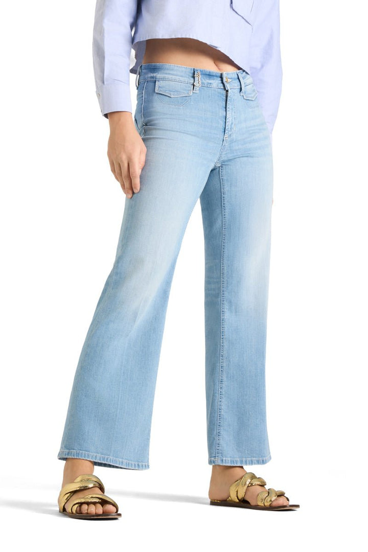 Fabienne Pocket Cropped Jeans Lifely Sunny Used | Bukser | Smuk