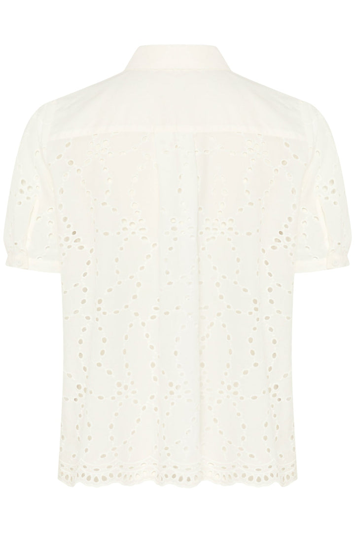 Faithiw Shirt Pure White | Skjorter og bluser | Smuk - Dameklær på nett