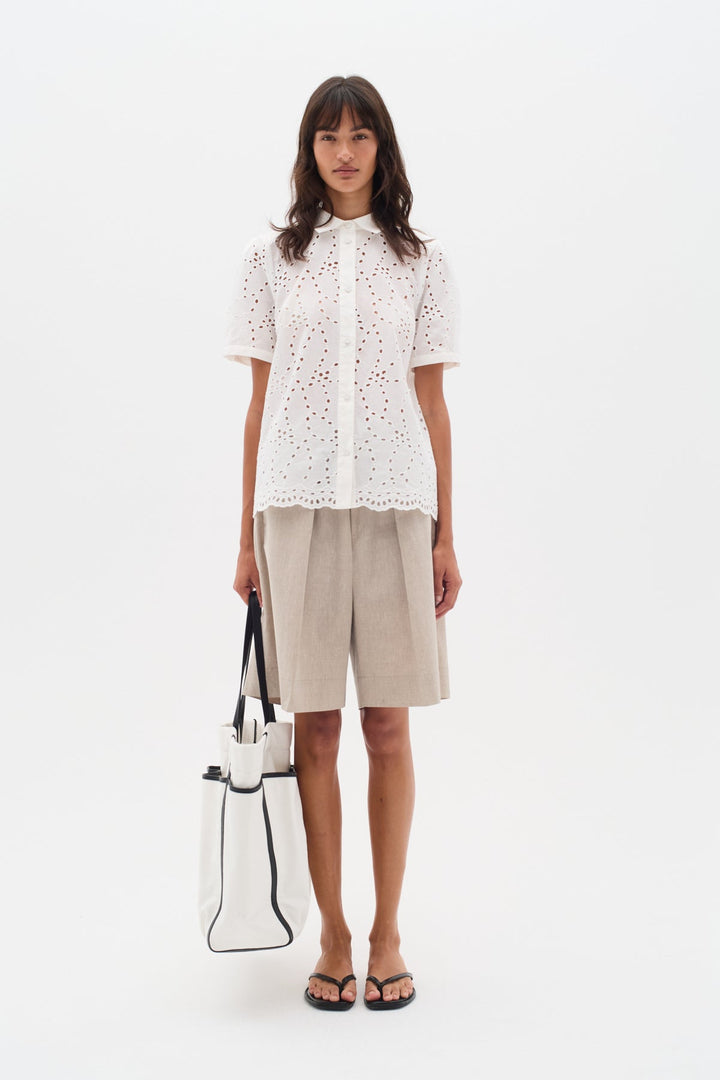 Faithiw Shirt Pure White | Skjorter og bluser | Smuk - Dameklær på nett