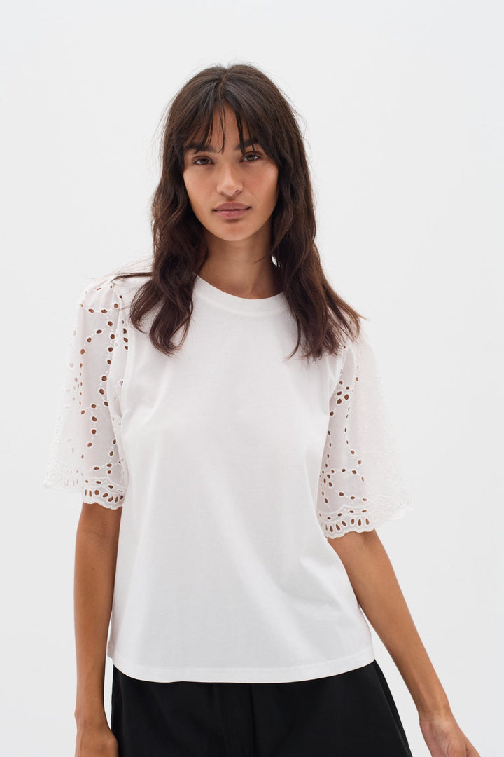 Faithiw Top Pure White | Skjorter og bluser | Smuk - Dameklær på nett
