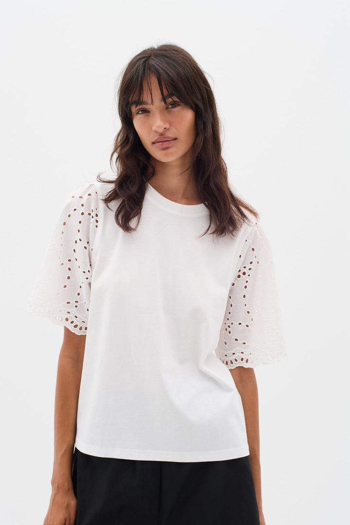 Faithiw Top Pure White | Skjorter og bluser | Smuk - Dameklær på nett
