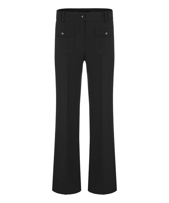 Farah Pocket Long Pant Black | Bukser | Smuk - Dameklær på nett
