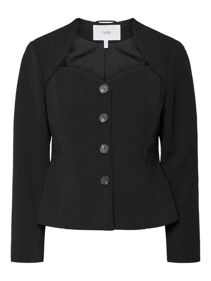 Favo Ls Blazer Top Black | Topper | Smuk - Dameklær på nett