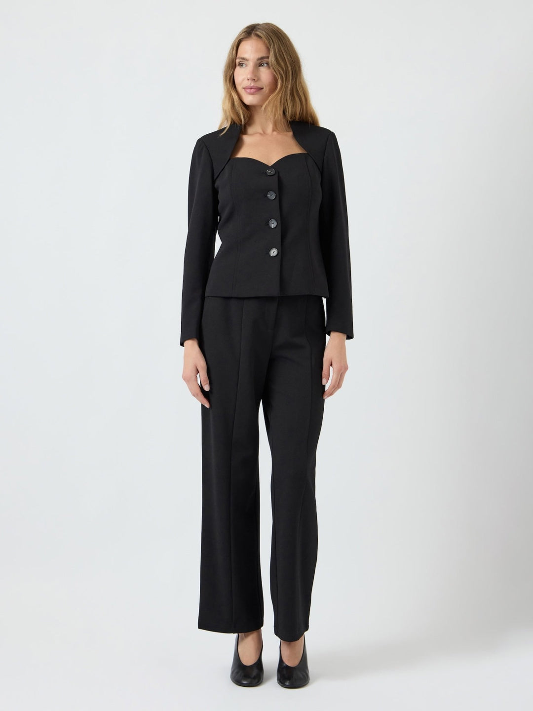 Favo Ls Blazer Top Black | Topper | Smuk - Dameklær på nett