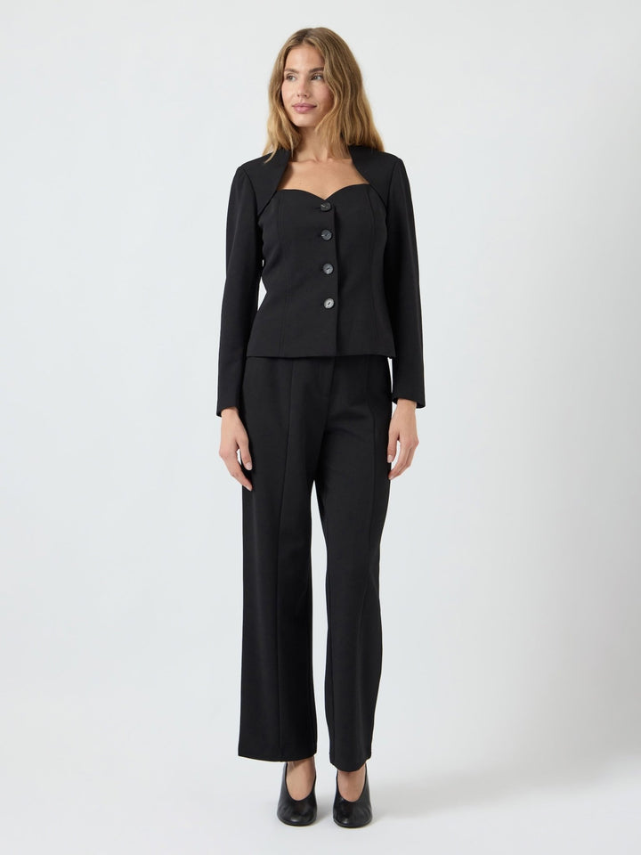 Favo Ls Blazer Top Black | Topper | Smuk - Dameklær på nett