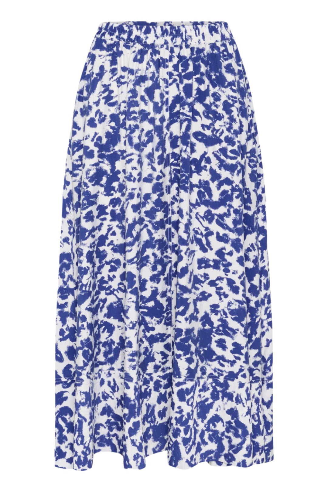 Fayeiw Skirt Artistic Shadow Blue | Skjørt | Smuk - Dameklær på nett