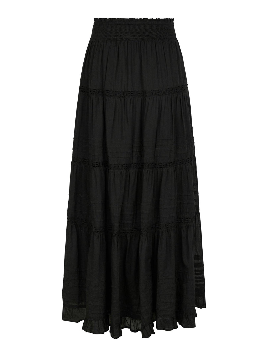 Felicia S Voile Skirt Black | Skjørt | Smuk - Dameklær på nett