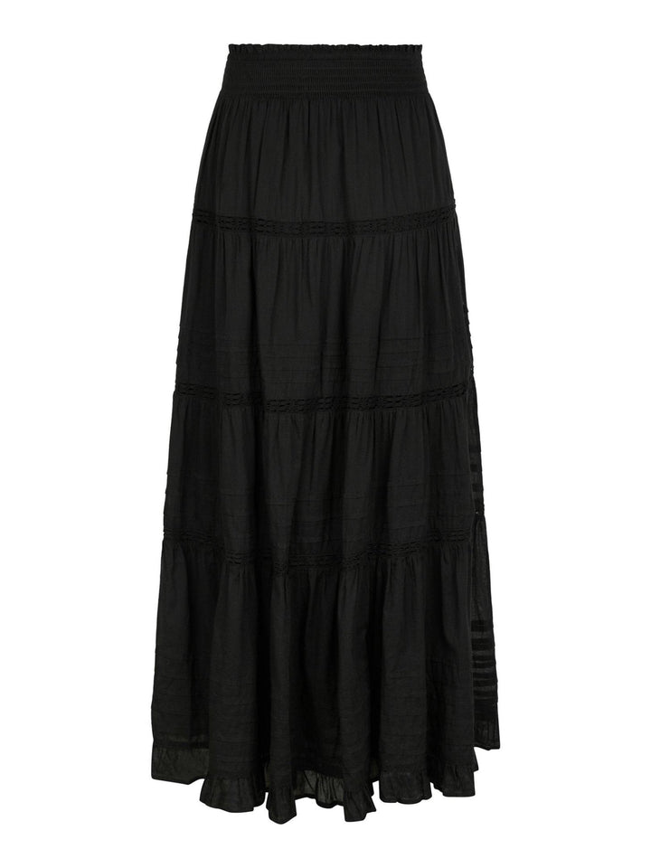 Felicia S Voile Skirt Black | Skjørt | Smuk - Dameklær på nett