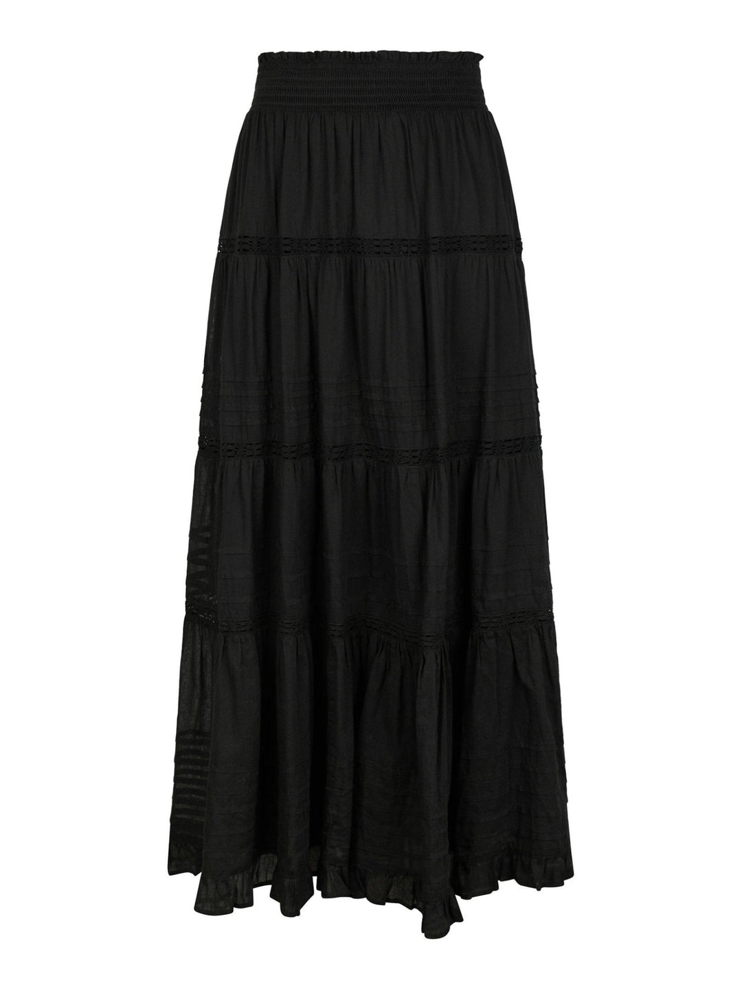 Felicia S Voile Skirt Black | Skjørt | Smuk - Dameklær på nett