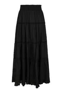 Felicia S Voile Skirt Black