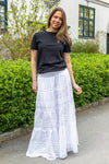 Felicia S Voile Skirt White