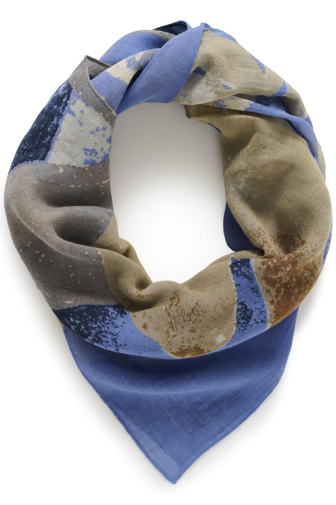 Felisia Scarf Serenity Leaf Print | Accessories | Smuk