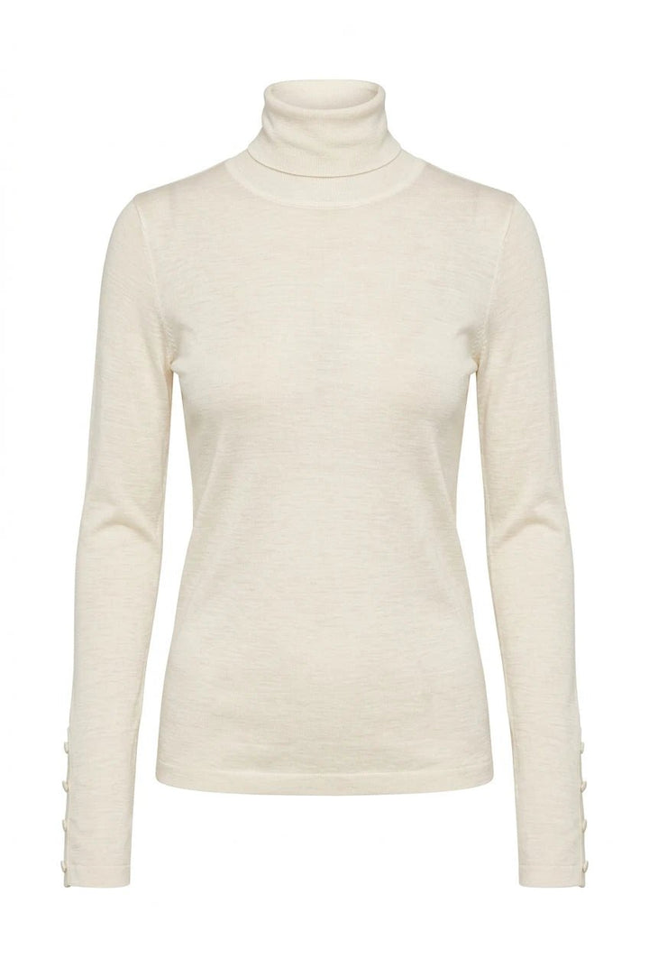 Fenja Rollneck Ivory | Genser | Smuk