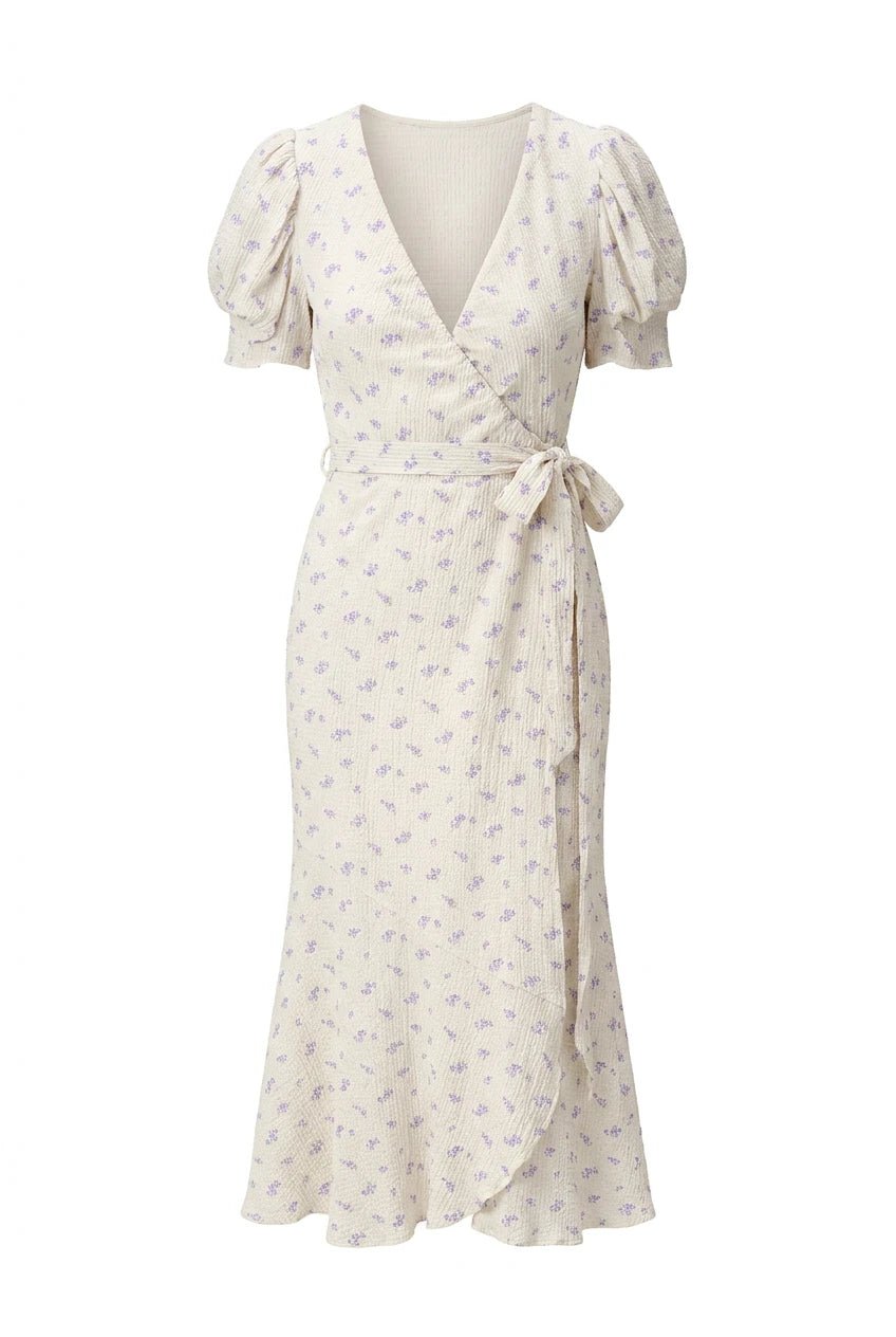 Ferrone Midi Dress Lavender Rose | Kjoler | Smuk
