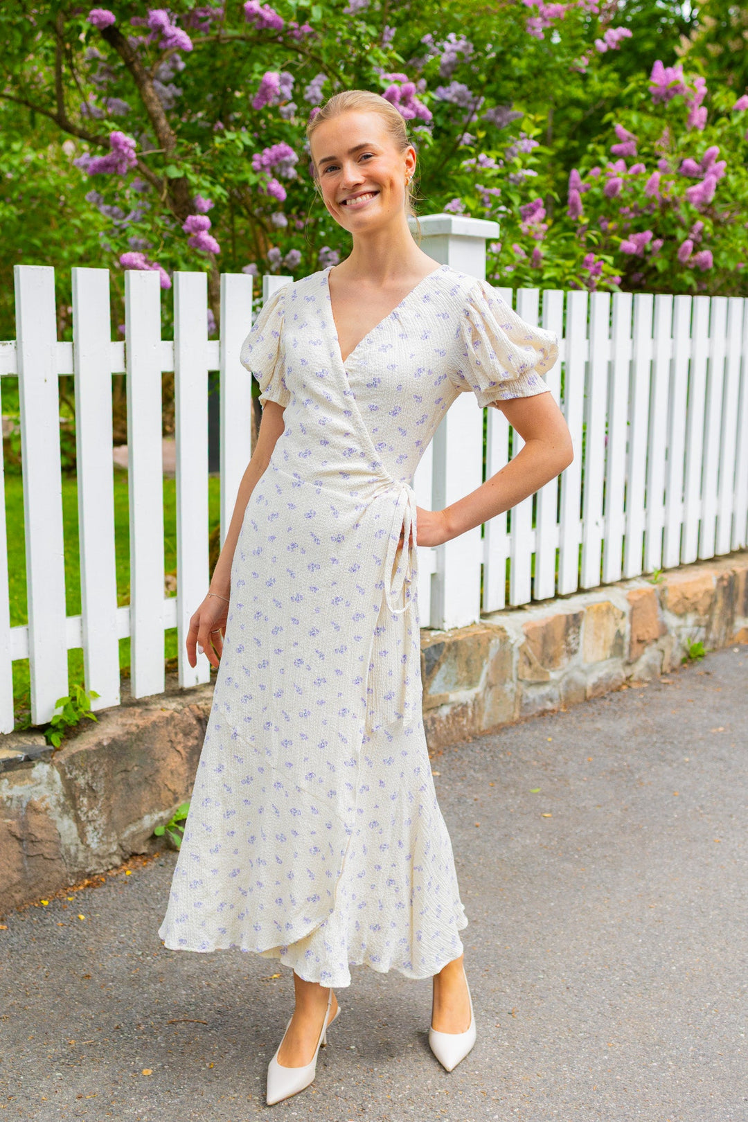 Ferrone Midi Dress Lavender Rose | Kjoler | Smuk