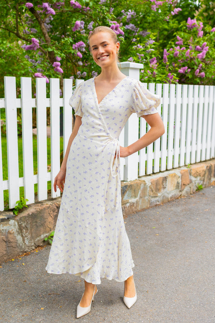 Ferrone Midi Dress Lavender Rose | Kjoler | Smuk
