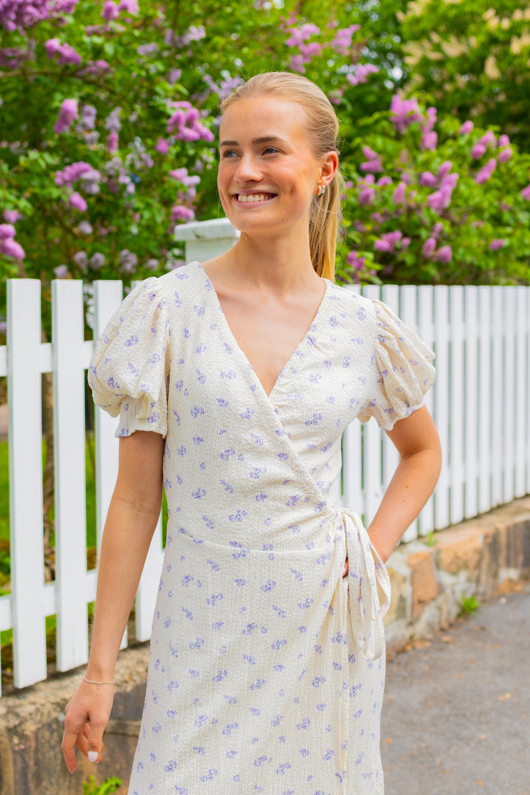 Ferrone Midi Dress Lavender Rose | Kjoler | Smuk