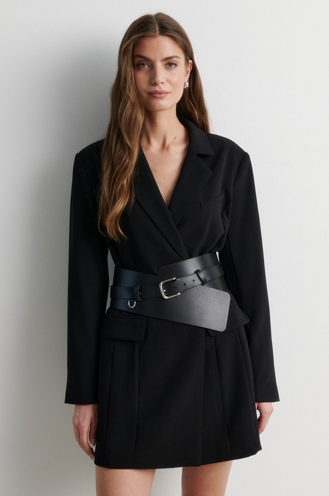 Festa Fitted Blazer Dress Black | Kjoler | Smuk