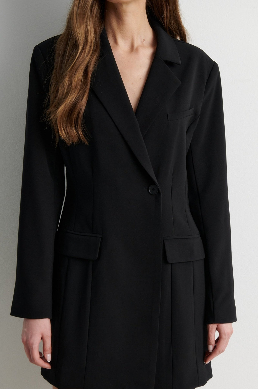 Festa Fitted Blazer Dress Black | Kjoler | Smuk