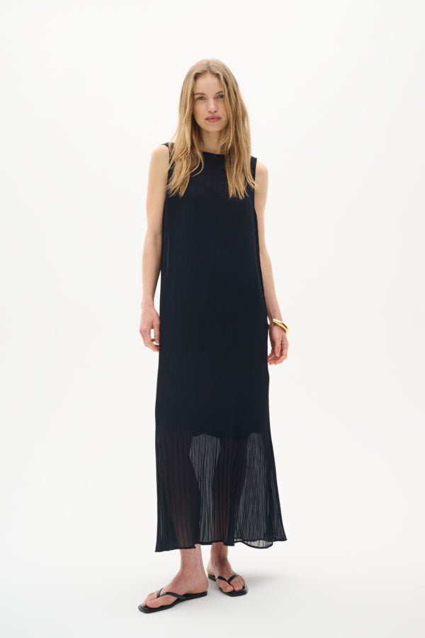 Finleyiw Dress Marine Blue | Kjoler | Smuk - Dameklær på nett
