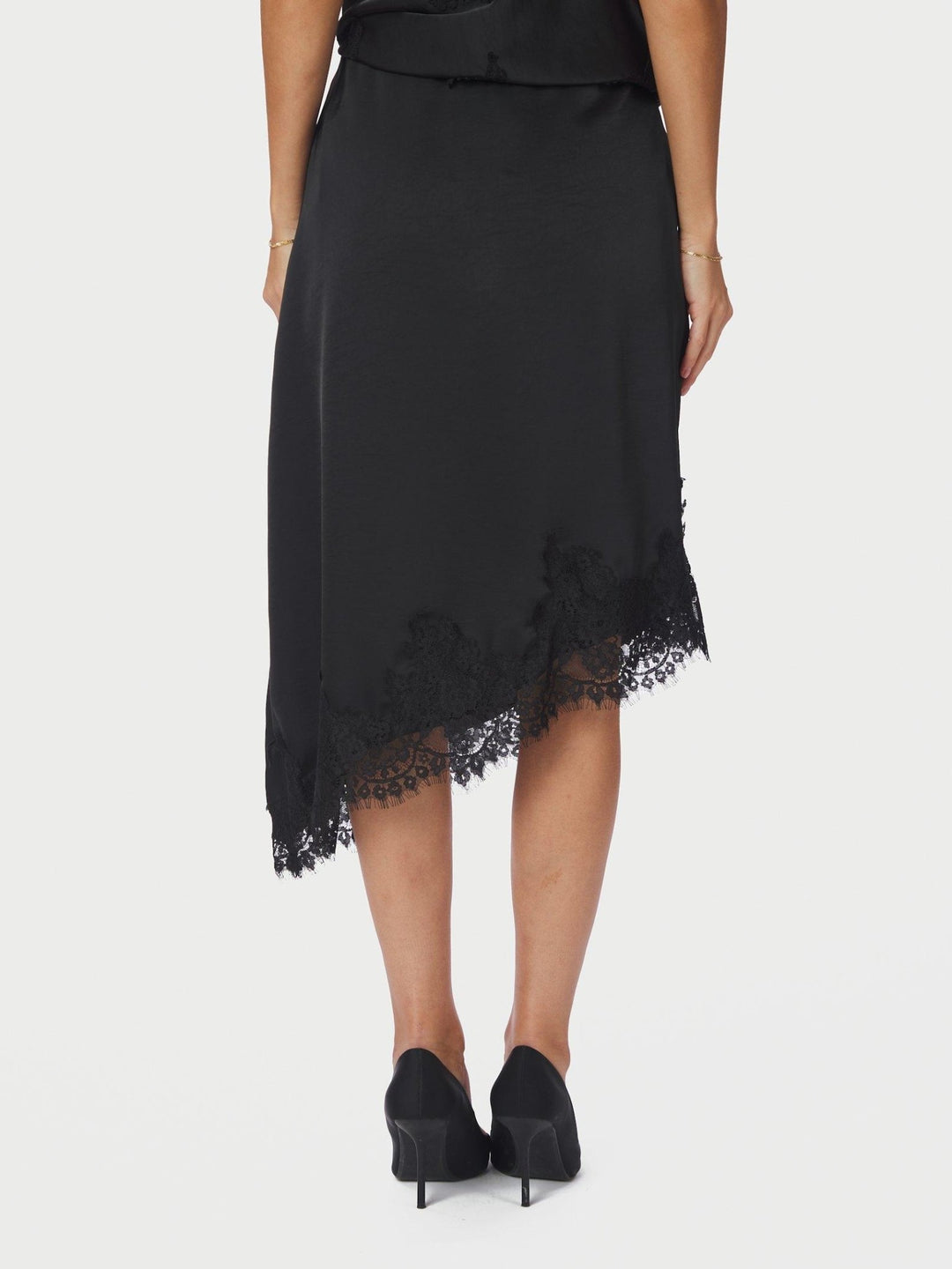 Fiora Lace Skirt Black | Skjørt | Smuk - Dameklær på nett