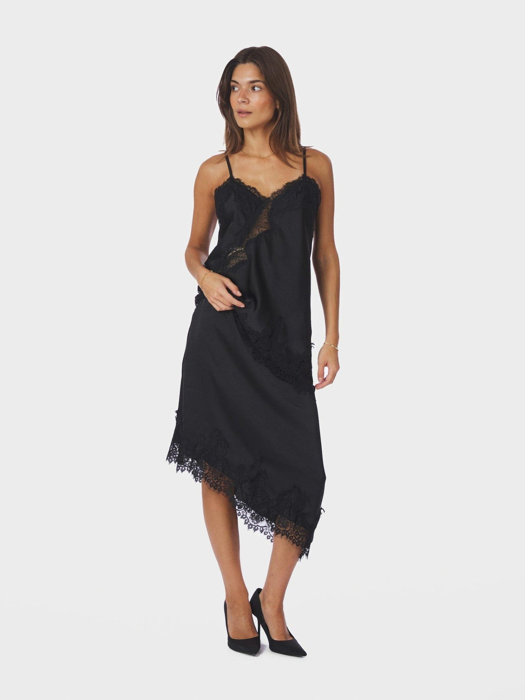 Fiora Lace Skirt Black | Skjørt | Smuk - Dameklær på nett