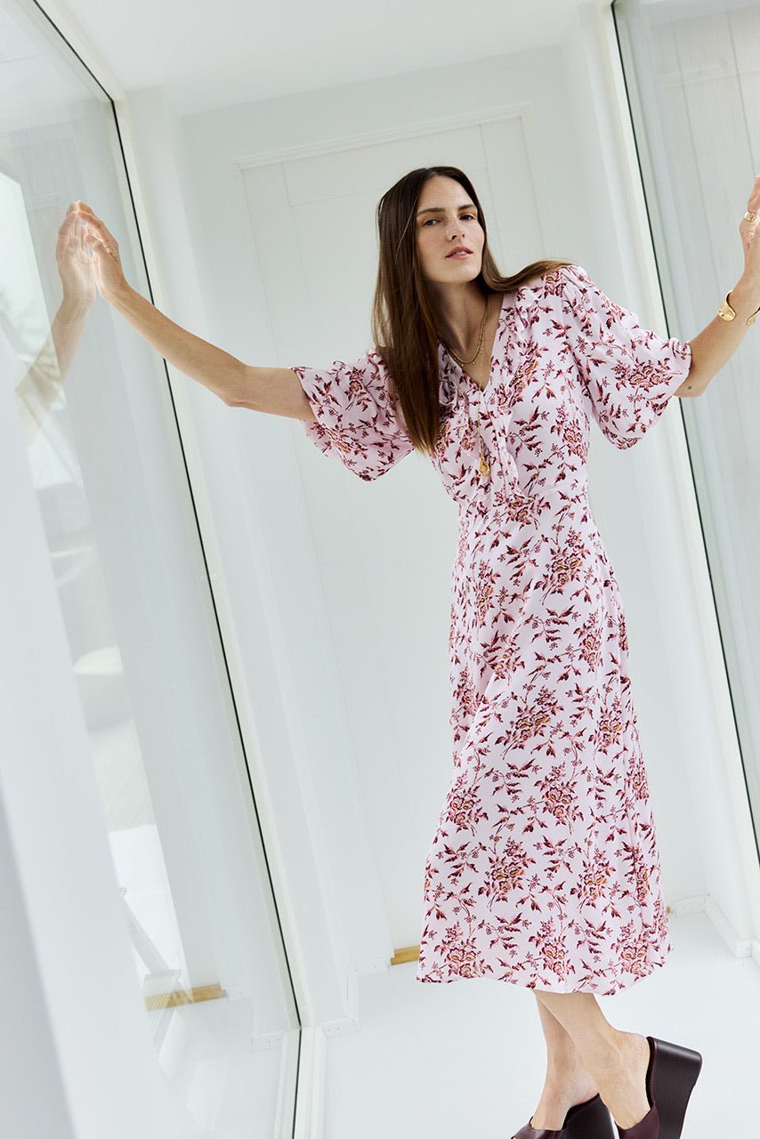 Flora Lisa Dress Rose | Kjoler | Smuk