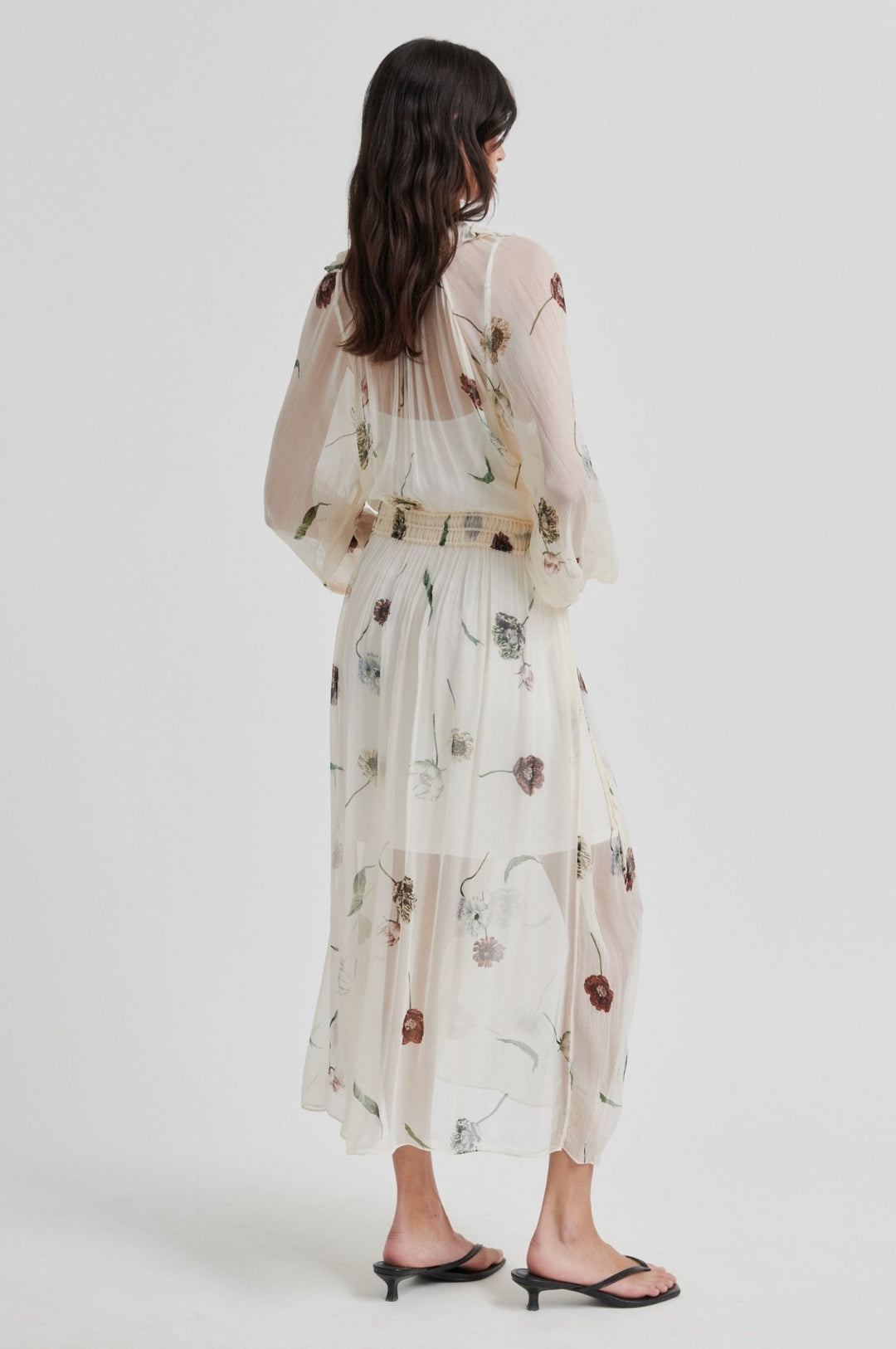 Florala Maxi Dress Summer Sand | Kjoler | Smuk