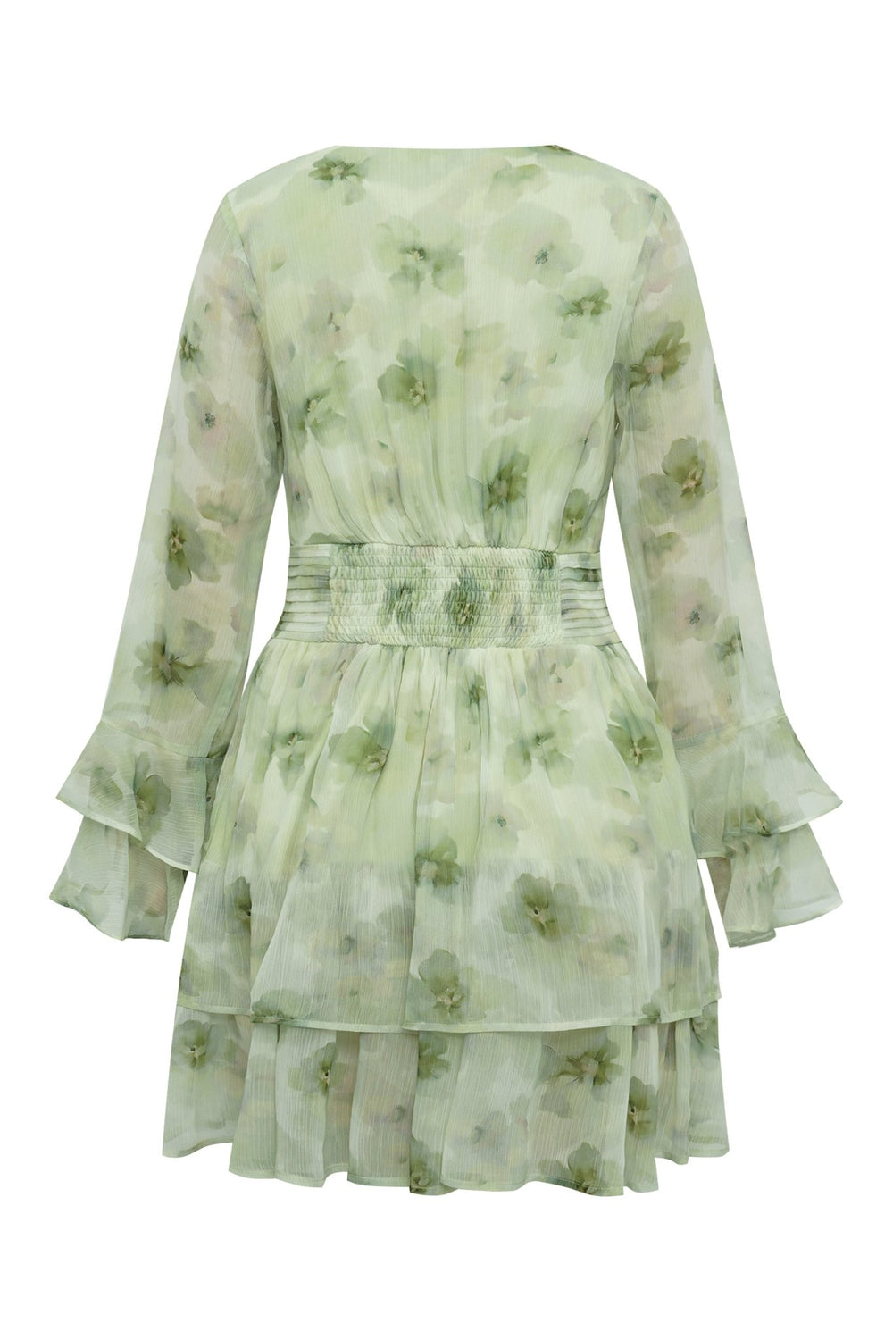 Florella Short Dress Dusty Green | Kjoler | Smuk