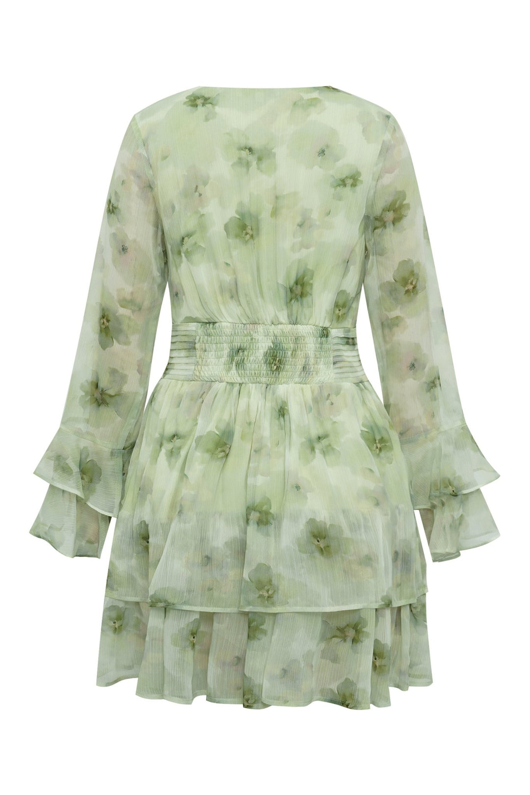 Florella Short Dress Dusty Green | Kjoler | Smuk