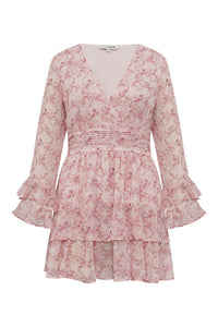 Florella Short Dress Rose/Pink
