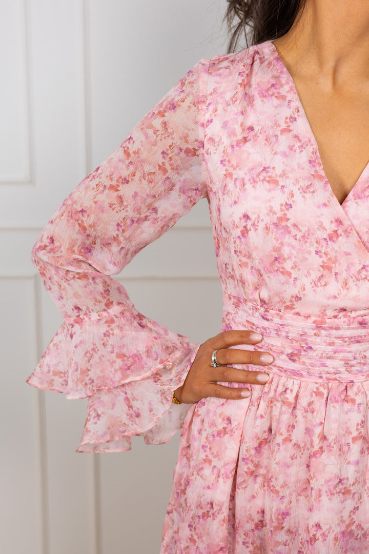 Florella Short Dress Rose/Pink | Kjoler | Smuk