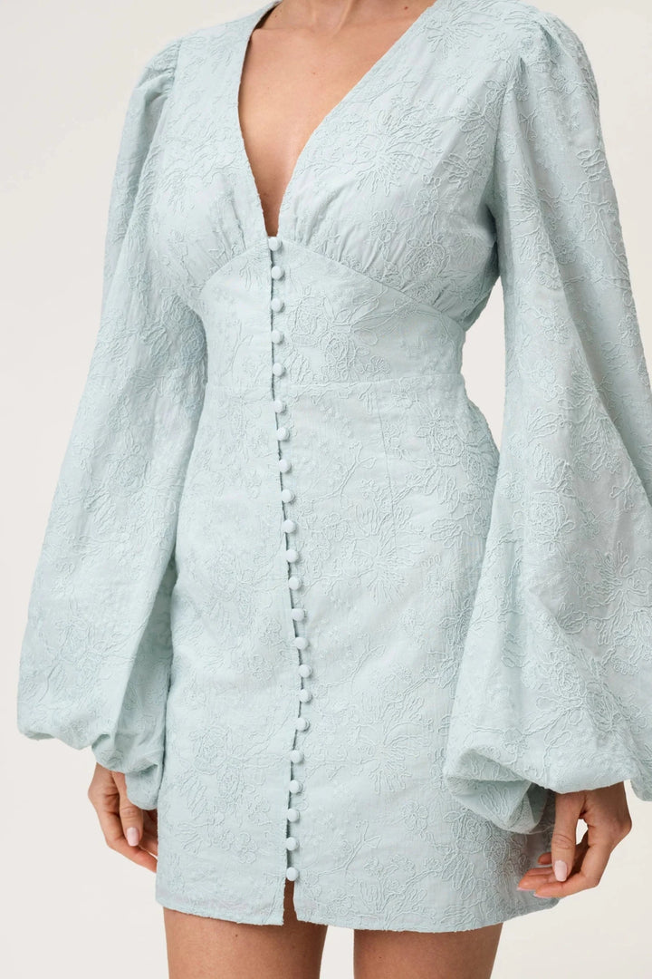 Florence Dress Mint Embroidery | Kjoler | Smuk