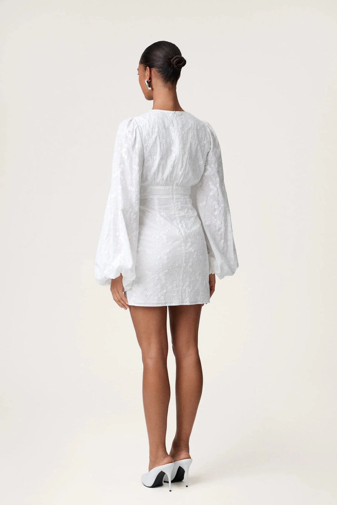 Florence Dress White Embroidery | Kjoler | Smuk