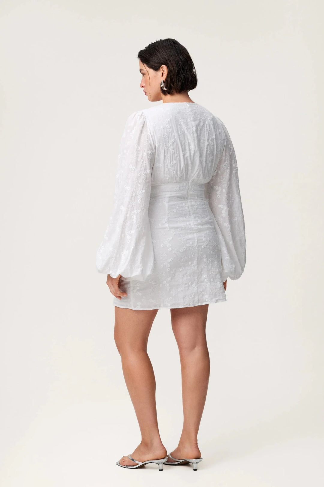 Florence Dress White Embroidery | Kjoler | Smuk