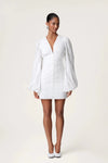 Florence Mini Dress White Embroidery