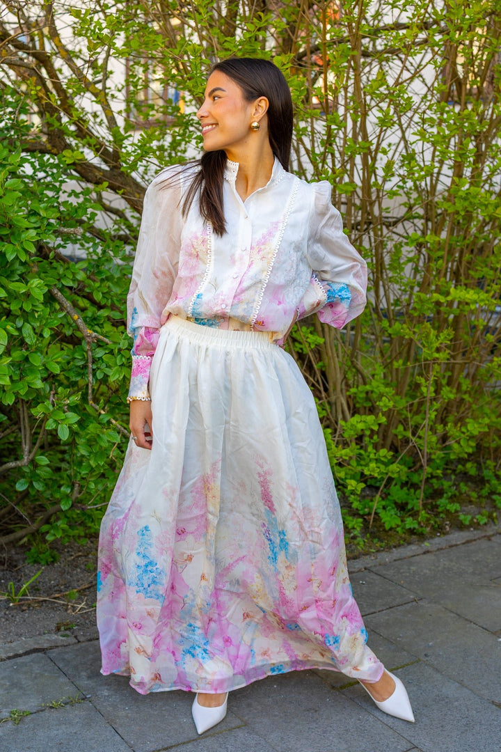 Florence Hw Ankle Skirt Pristine Florence Aop | Skjørt | Smuk