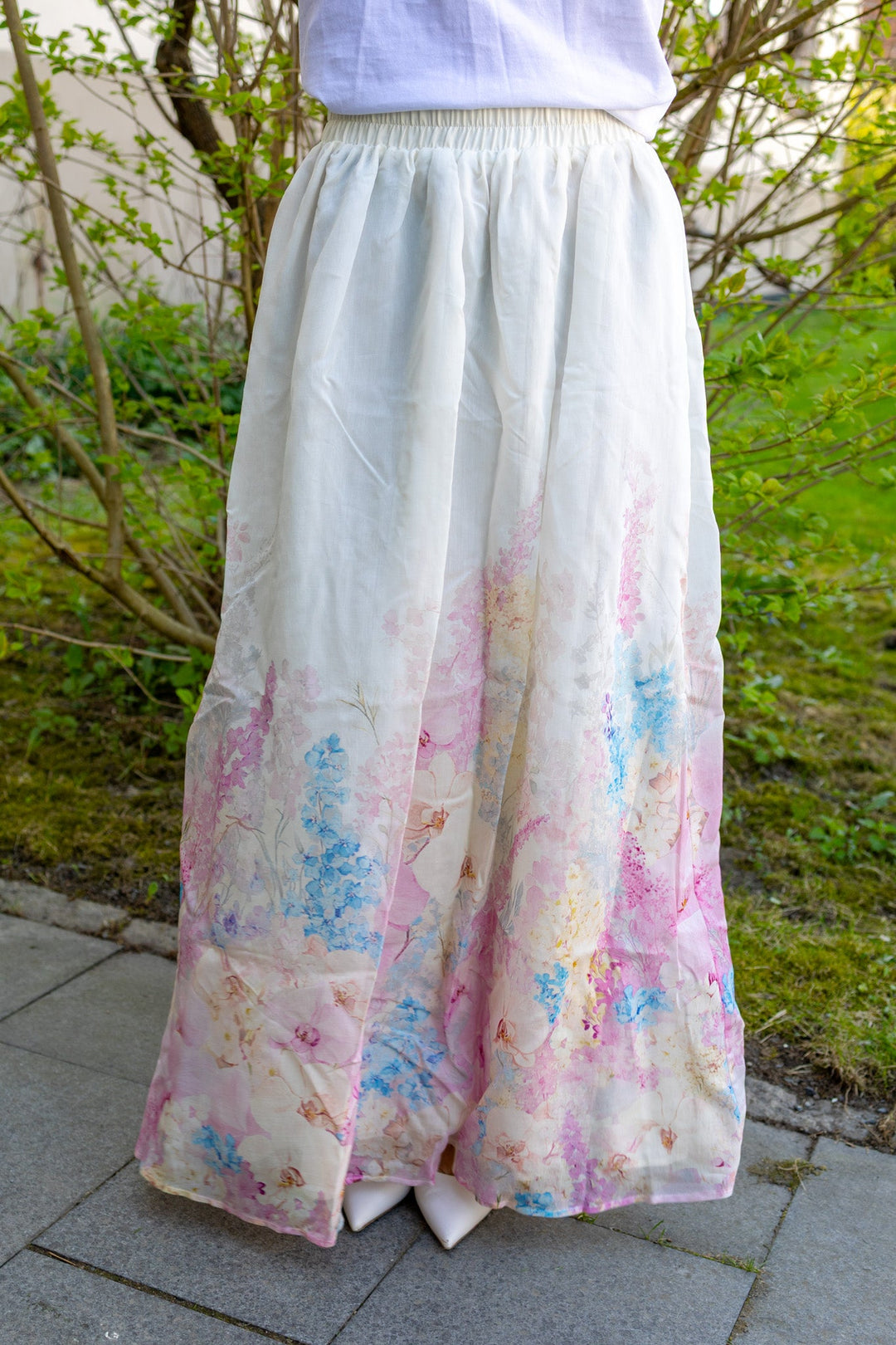 Florence Hw Ankle Skirt Pristine Florence Aop | Skjørt | Smuk