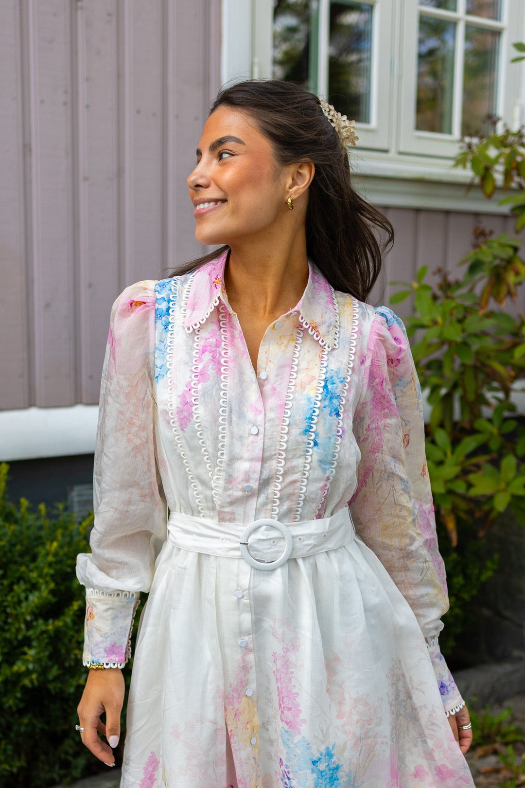 Florence Ls Long Dress Pristine Florence | Kjoler | Smuk