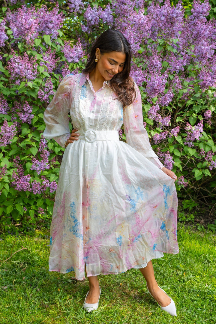 Florence Ls Long Dress Pristine Florence | Kjoler | Smuk