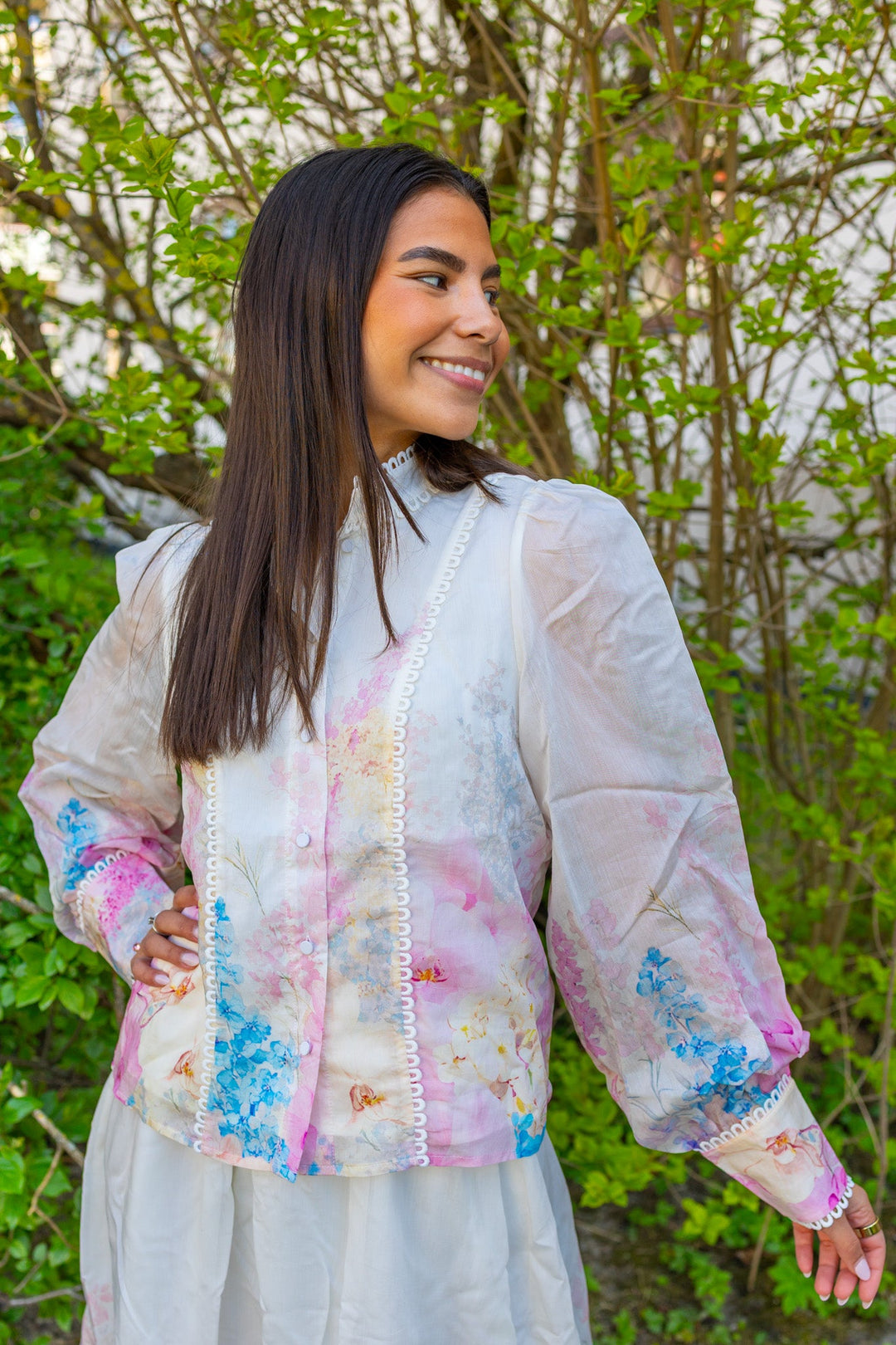 Florence Ls Shirt Pristine Florence | Skjorter og bluser | Smuk