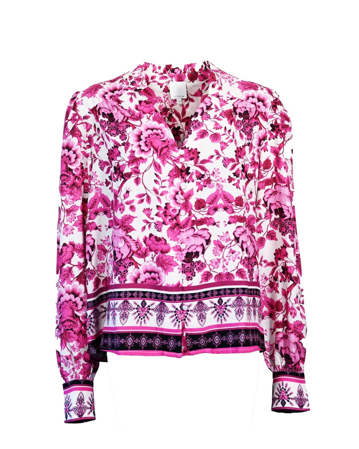 Flower Blouse Sangria Sunset | Skjorter og bluser | Smuk